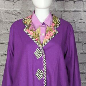 Koos of Course Purple Jacket, Women's Medium, NWT